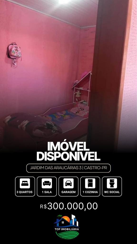 residential-/-home-3-quartos-jardim-das-araucarias-castro-pr